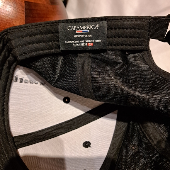 Black Baseball Cap - Picture 3 of 3